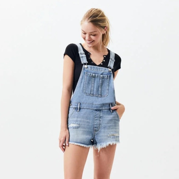pacsun overall shorts